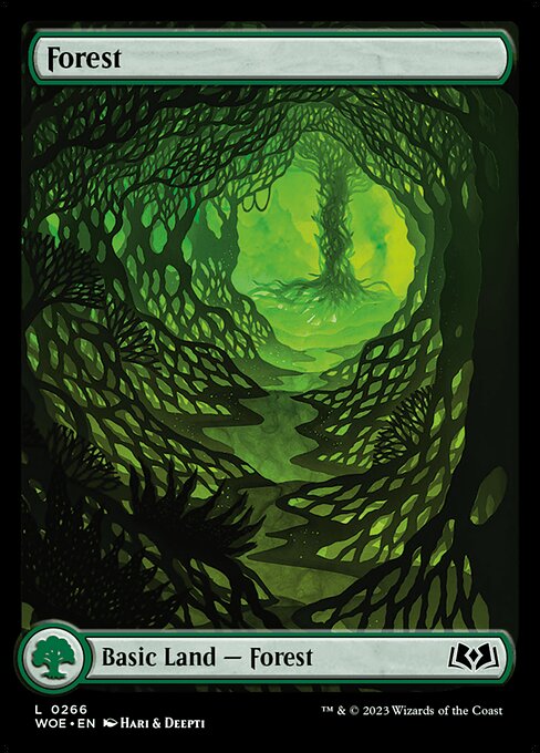 Forest — Wilds of Eldraine #266 — Non Foil