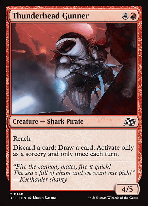 Thunderhead Gunner — Aetherdrift #148 — Non Foil — reference image 1