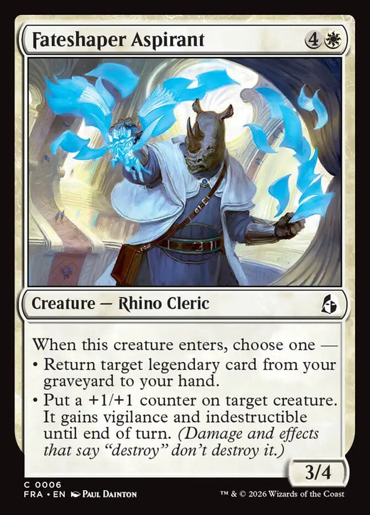 Fateshaper Aspirant — Reality Fracture #6 — Non Foil