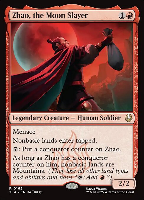 Zhao, the Moon Slayer — Avatar: The Last Airbender #162 — Non Foil