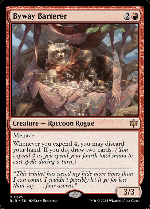 Byway Barterer — Bloomburrow #129 — Non Foil — reference image 1