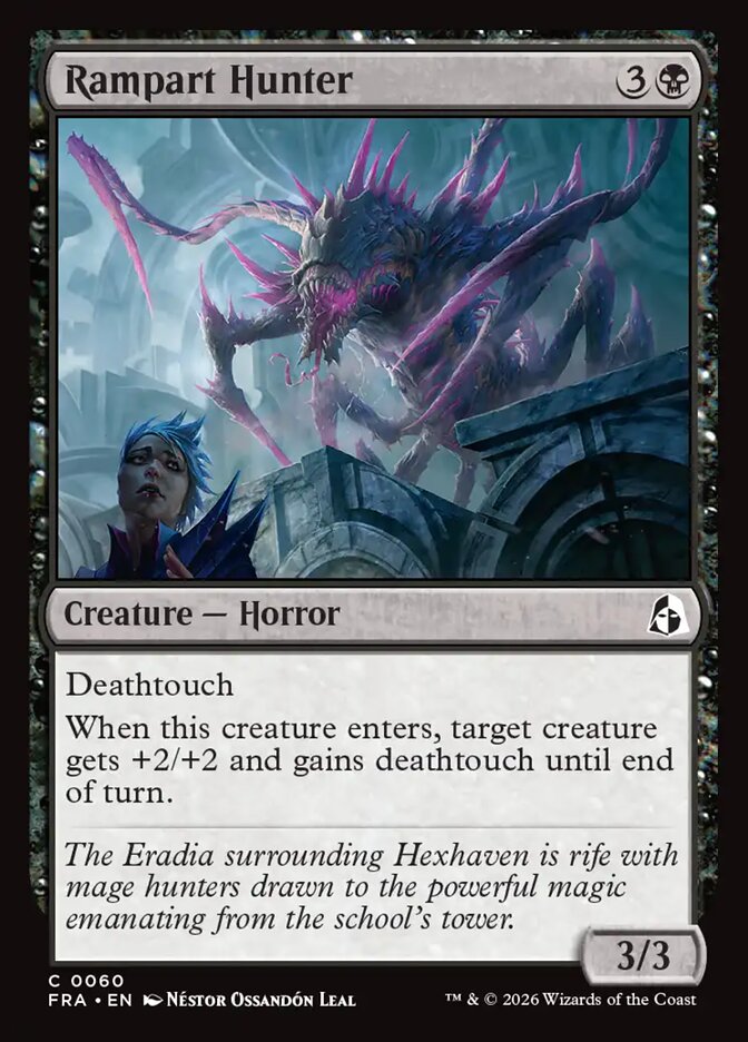 Rampart Hunter — Reality Fracture #60 — Non Foil