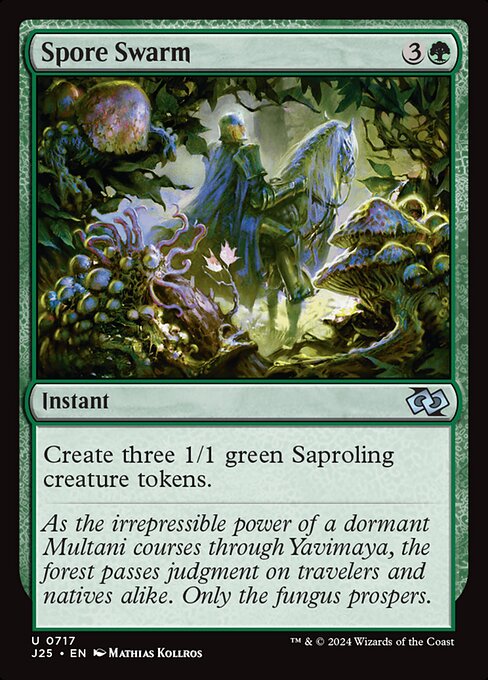 Spore Swarm — Foundations Jumpstart #717 — Non Foil
