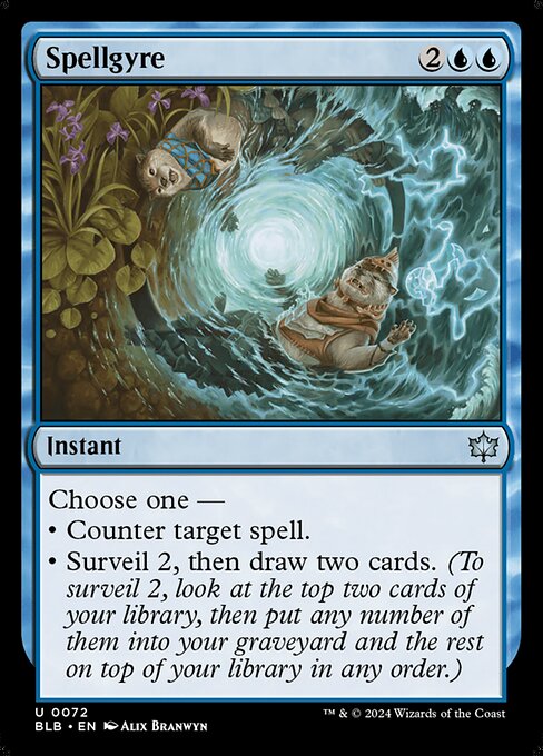 Spellgyre — Bloomburrow #72 — Non Foil