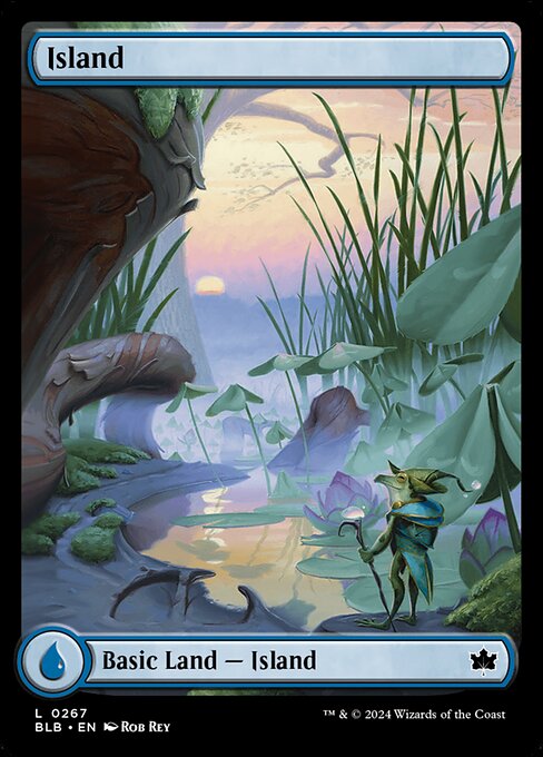 Island — Bloomburrow #267 — Non Foil