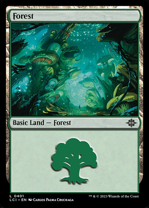Forest — The Lost Caverns of Ixalan #401 — Non Foil