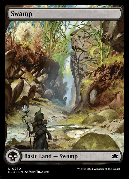 Swamp — Bloomburrow #270 — Non Foil — reference image 1
