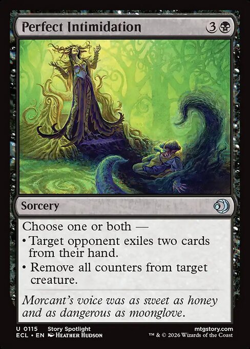 Perfect Intimidation — Lorwyn Eclipsed #115 — Foil